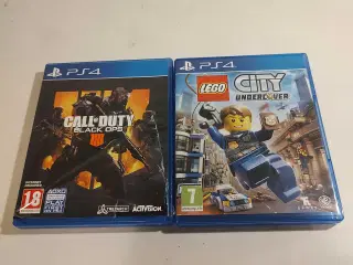 PlayStation 4 SLIM sæt(Perfekt stand).
