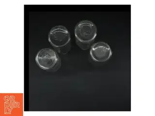 Mælkeflasker 50 cl, 4 stk (str. Ø. 4,5 cm. længde, 15,5 cm)