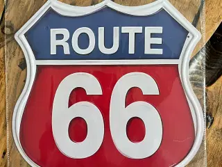 Route 66 metalskilt