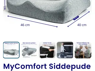 Siddepude Comfort . Fra røg og dyrefrit hjem.