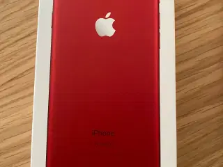 iPhone 7 rød 128 gb