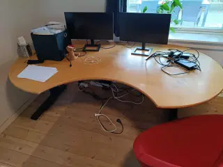 Traditionelt hæve sænke bord i højeste kvalitet