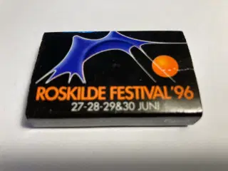 TÆNDSTIK ÆSKE - ROSKILDE FESTIVAL ‘96