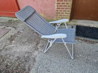 Campingstol i rustfri aluminium 