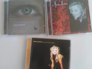 MARIA MONTELL: 3 titler Stk. 22 kr.