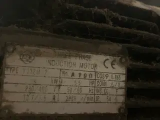 Motor til kompressor 
