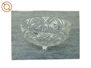 Skål i krystal (str. 16 x 7 cm)