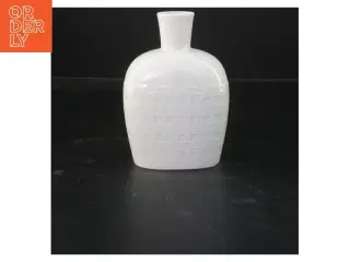 Bing og Grøndal Hvid vase med mønster fra B&G (str. 15x10 cm)