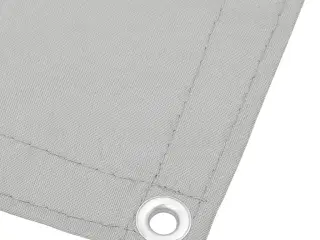 Altanafskærmning 90x600 cm 100 % polyester lysegrå