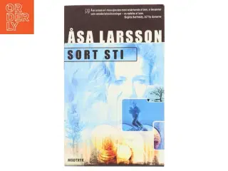 Sort sti af Åsa Larsson (Bog)