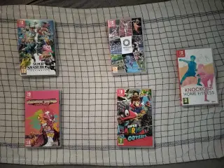 Nintendo Switch - Forskellige spil 