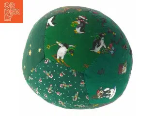 Juledekoreret bold (str. Ø 16,5 cm)