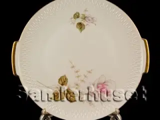 Edelstein Rose Kagefad Rundt 28 cm.