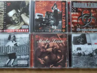 .BIOHAZARD  CDer sælges stykvis 