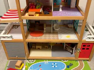 Flot Hape Dukkehus Mansion