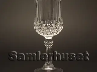 Long Champ Rødvinsglas. H:185 mm.