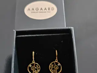 Aagaard diamant ørehængere