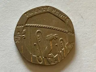 20 Pence England 2011