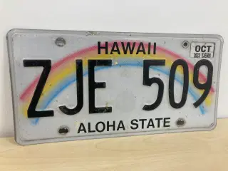 Hawaii US nummerplade 