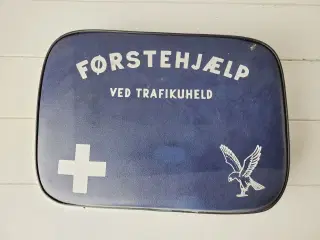 ⭐️- Sjælden Vintage FALCK Førstehjælpskuffert
