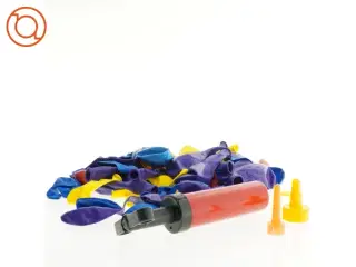 Balloner og pumpe (str. 25 x 15 cm)