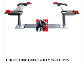 Stenhøj Autolift servicemaster 2 stemplet i gulvet