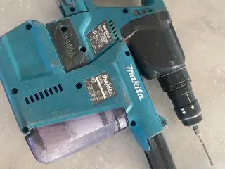 Borehammer med støvsuger