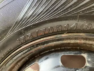 14“ Hjul med vinterdæk
