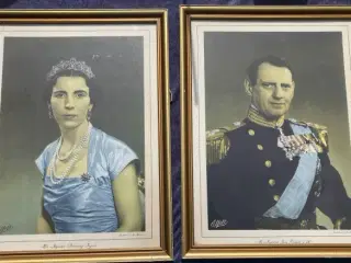 Billede Dronning Ingrid og Kong Frederik