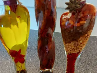 Glas pynt til køkken