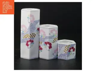 Porcelænsstager til fyrfadslys fra B&G