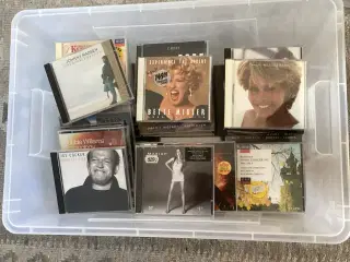 CD’ere med rock, pop og klassisk