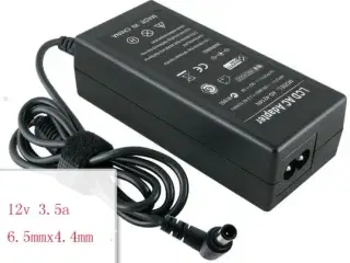 Dell 42W 12V 3.5A strømforsyning med 6.0mm x 4.4mm with pin - Kompatibel