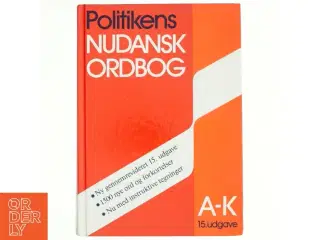 Politikens Nudansk Ordbog af No Author (Bog)