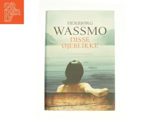 Disse øjeblikke af Herbjørg Wassmo (Bog)
