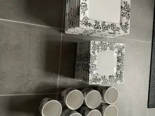 Marie Sohl tallerkener og krus.