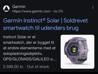 Smartwatch Garmin