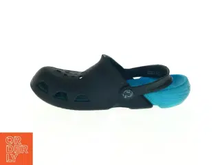 Sorte og blå sko fra Crocs (str. Ukendt. 24,5 cm lang)
