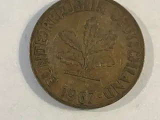 10 Pfennig Germany 1967