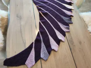 Sjal, homemade. Dropsdesign.