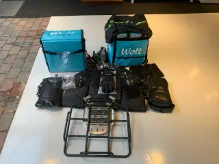 Nye Wolt termo, bagagebærer+masser udstyr