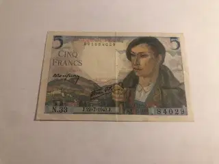 5 Francs France 1943