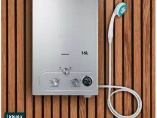 Udendørs bruser til gas