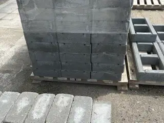 Skala murblokke grå 30x60x10 cm