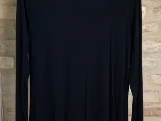 Højhalset bluse