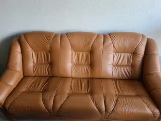 3- personers lædersofa