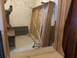 Flot håndlavet ramme til spejl 
