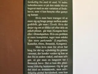 botanisk have - en oase i storbyen, af ghita nørby