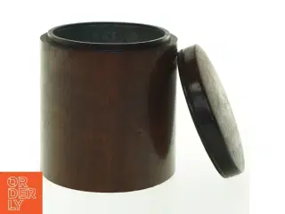Trææske med låg (str. 15x13 cm)