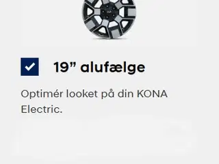 Helt nye fælge og dæk